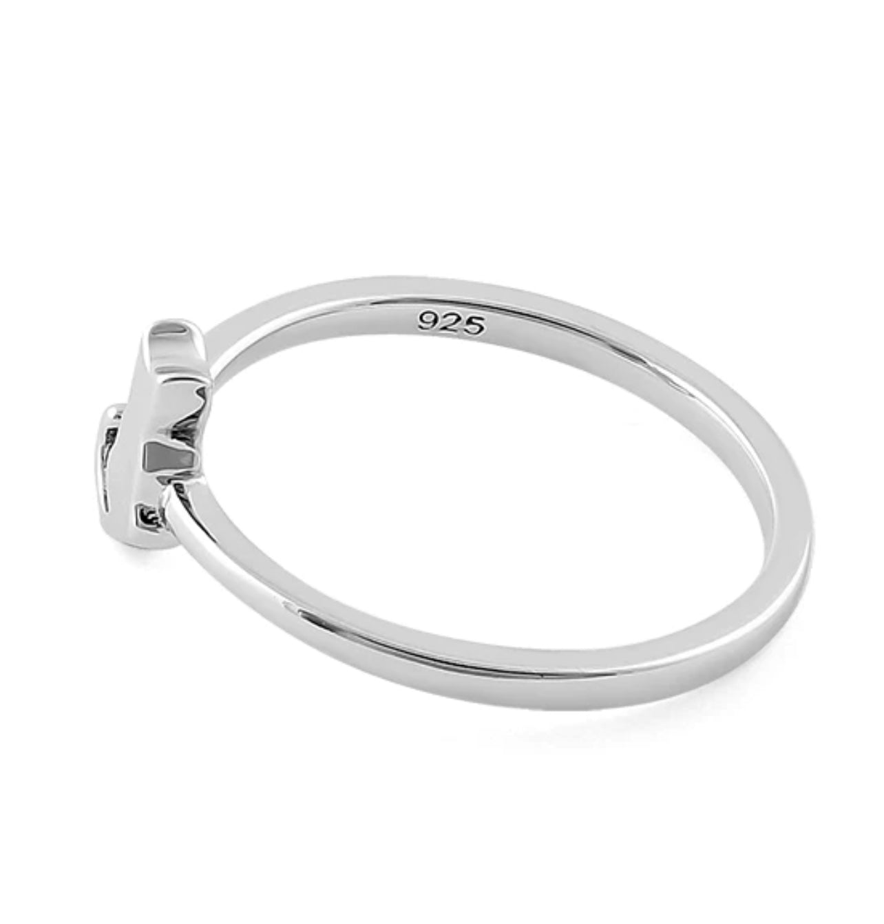 Sterling Silver Cat Ring