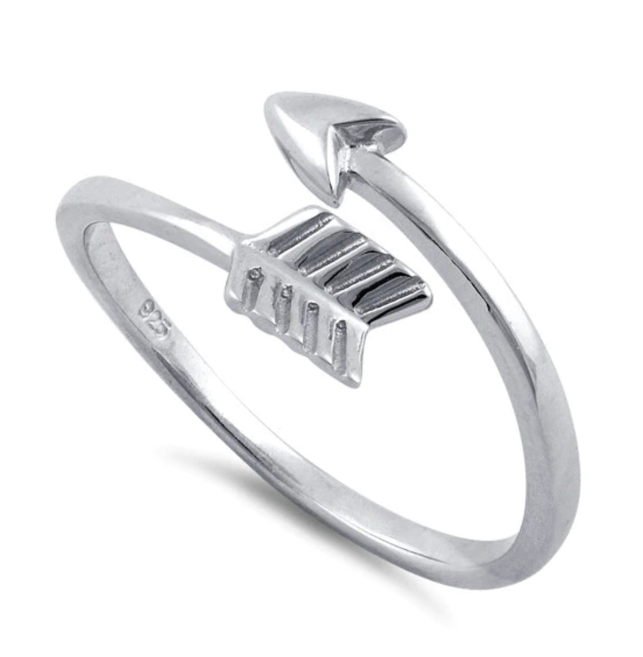 Sterling Silver Arrow Ring