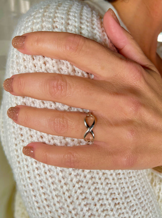 Sterling Silver Infinity Ring