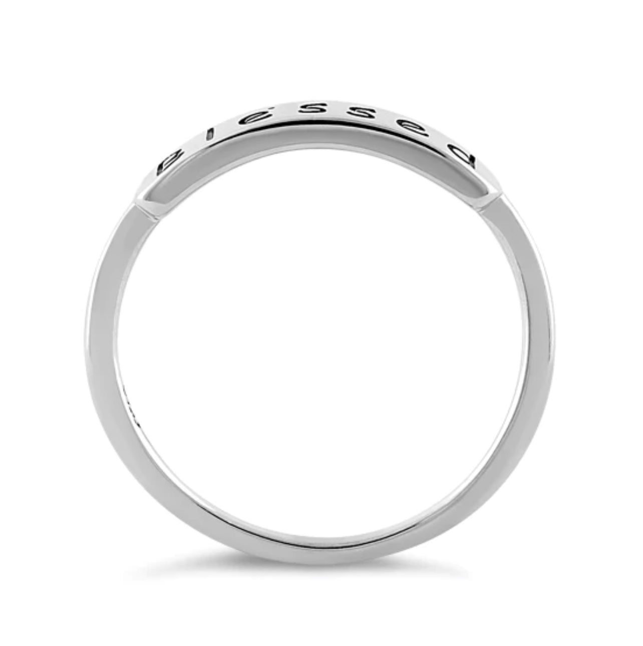 Sterling Silver “Blessed” Ring