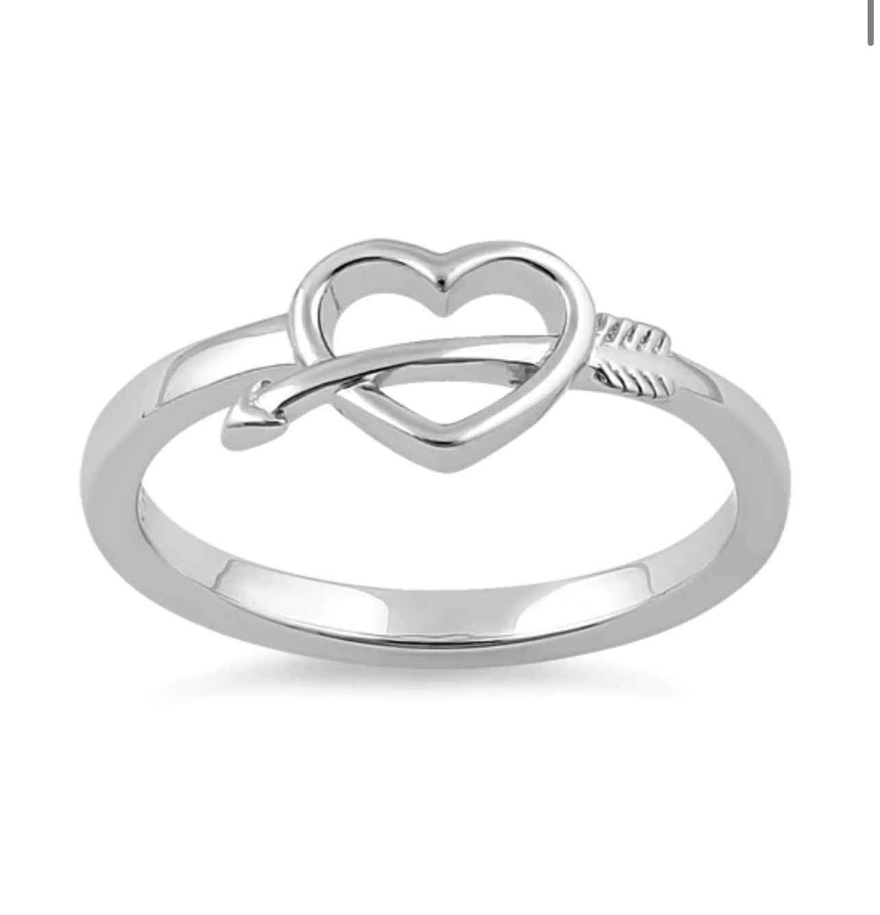 925 Sterling silver Cupid Ring