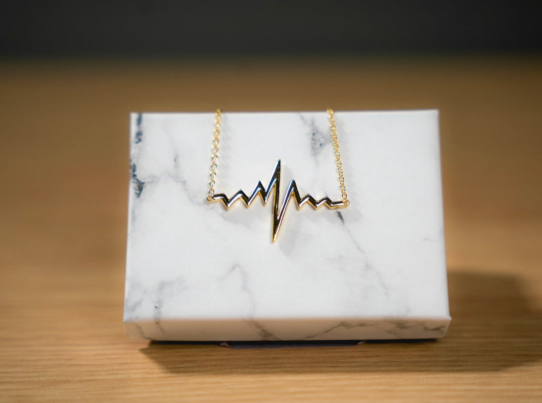 Heartbeat necklace