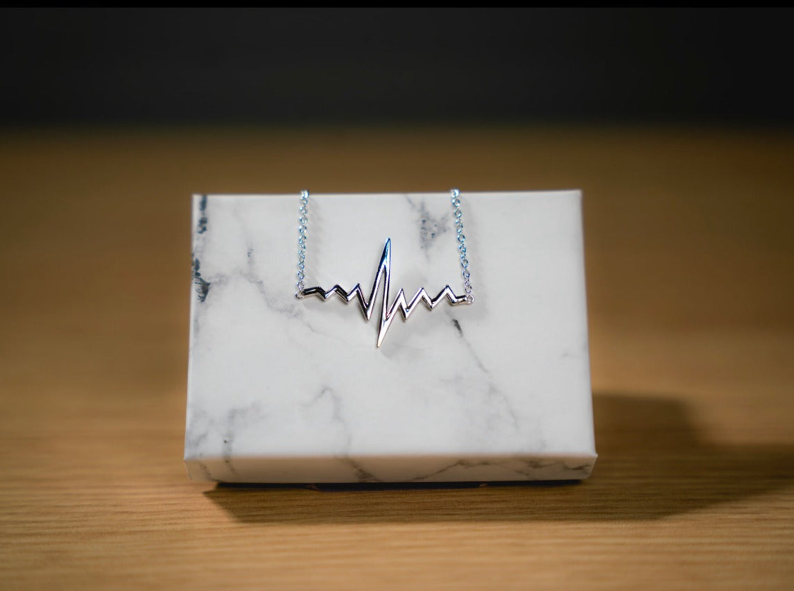 Heartbeat necklace